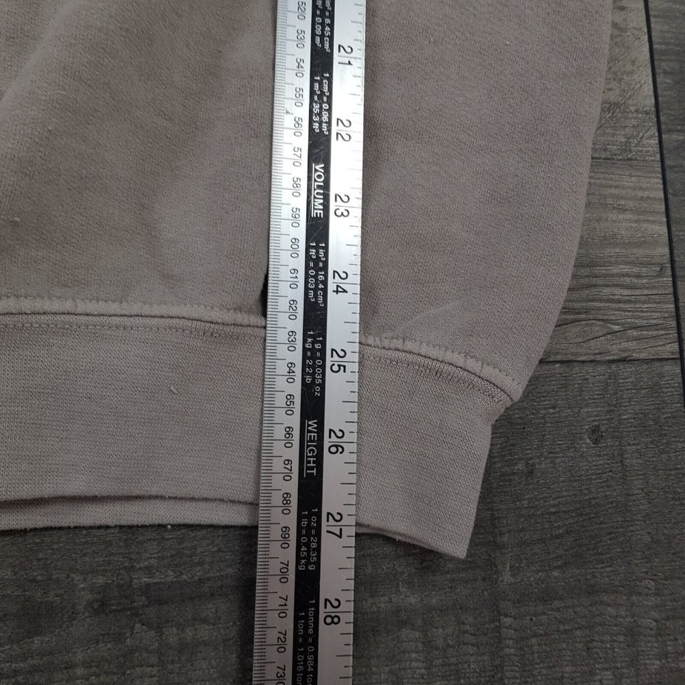 Urban Outfitters BDG Mens Sweatshirt Top Large Grey Embroidered Logo Crew BNWT - Picture 5 of 11